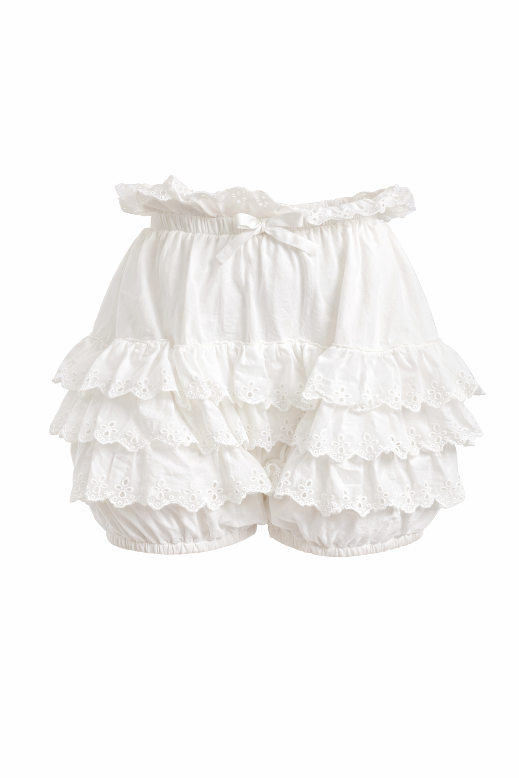 Princess Pink Ruffle Lantern Shorts