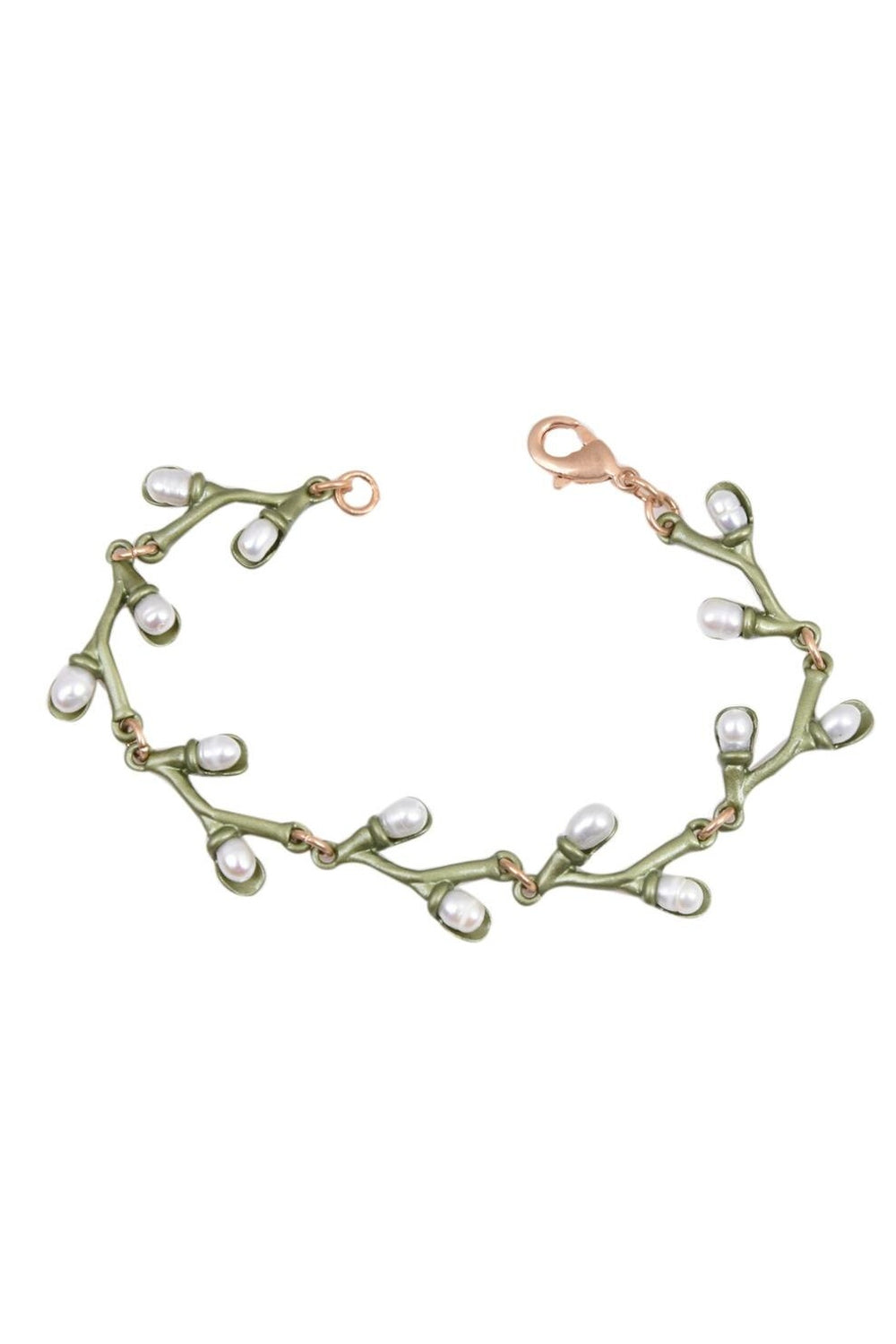 Goblincore Blueberry Pearl Bracelet cottagecoreclothes