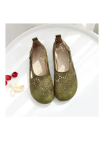 Retro Carved Baotou Shoes cottagecoreclothes