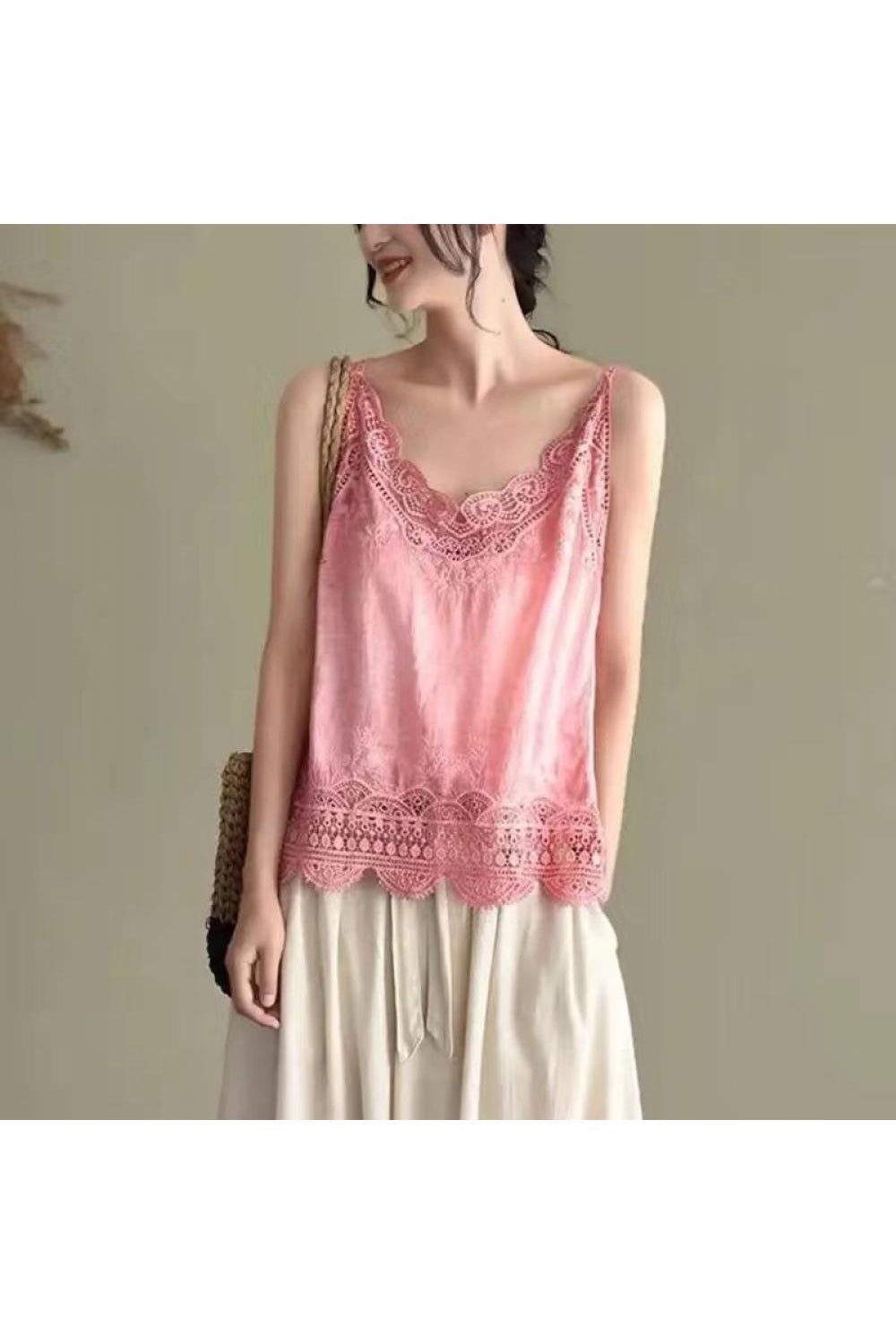 Vintage Lace Camisole Base Tank Top cottagecoreclothes