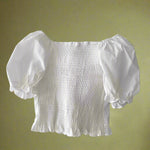 Vintage Ribbon Tie Sweetheart Top cottagecoreclothes