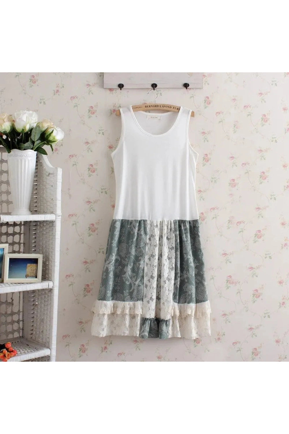 Vintage Mauve Medley Dress cottagecoreclothes