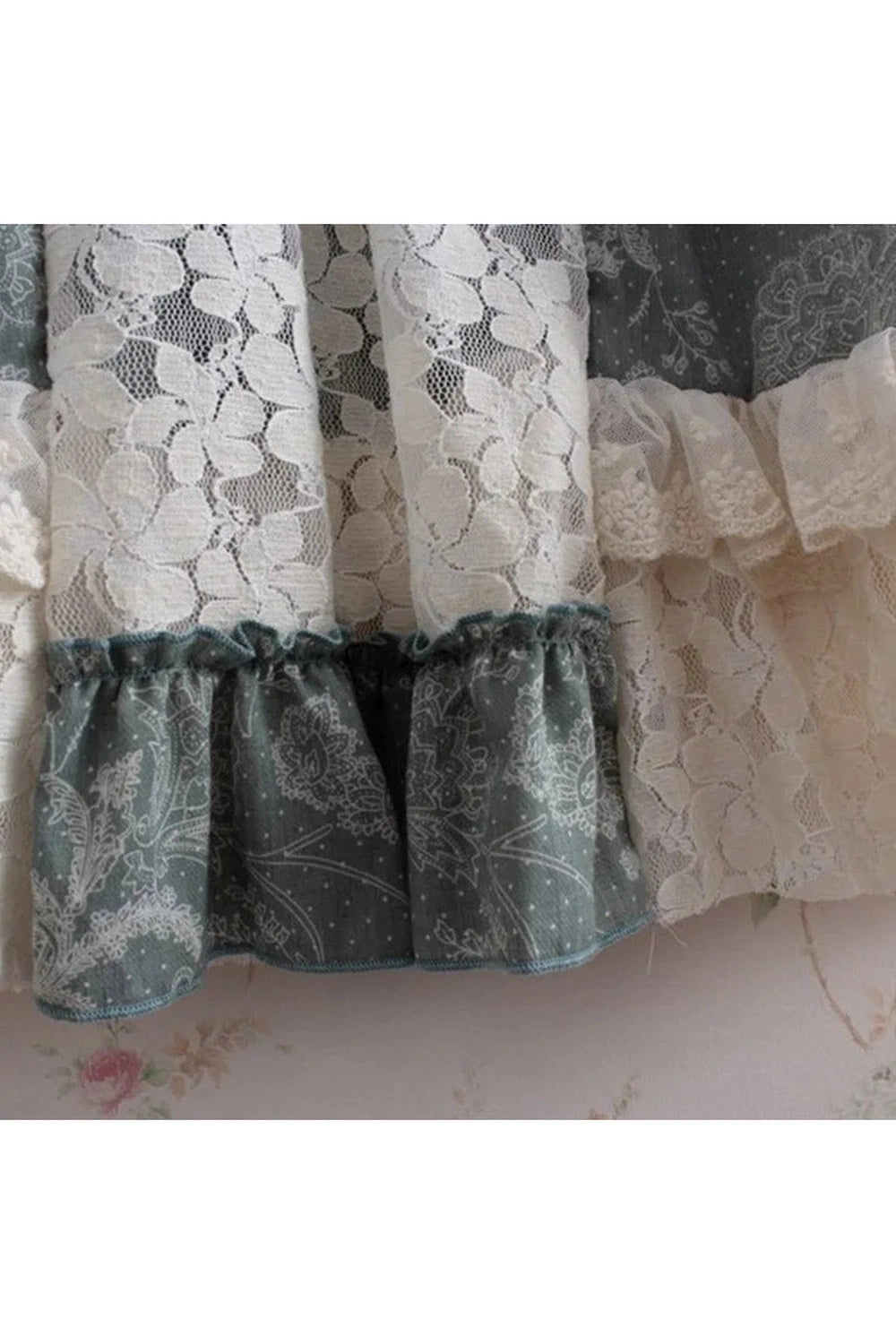 Vintage Mauve Medley Dress cottagecoreclothes