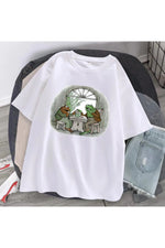 Frog Friends Tea Party T-shirt cottagecoreclothes