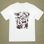 Goblincore Nature Sketch T-Shirt cottagecoreclothes