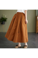 Pure Cotton Safari Skirt cottagecoreclothes