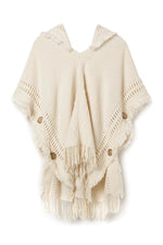 Knitted Cape Shawl Poncho cottagecoreclothes