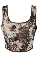 Retro Ribbon Tie Corset cottagecoreclothes