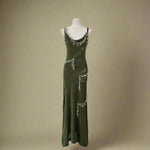 Fairycore Tattered Forest Midi Dress cottagecoreclothes