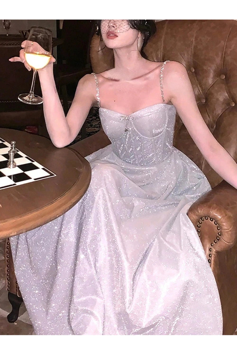 Backless Evening Party Dress cottagecoreclothes