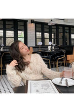 Vintage Pearl Button Knit Fall Cardigan cottagecoreclothes