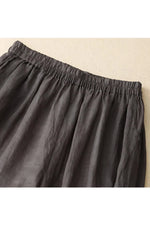 Mori Girl Wide-Leg Linen Pants cottagecoreclothes