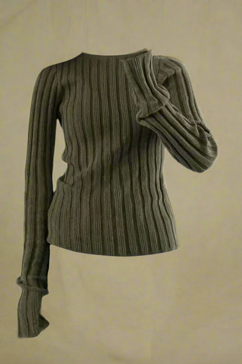 Goblincore Olive Long Sleeve Top cottagecoreclothes