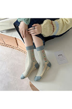 Retro Long Cotton Socks cottagecoreclothes