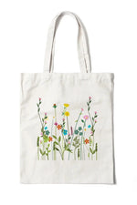 Floral Canvas Tote Bag cottagecoreclothes