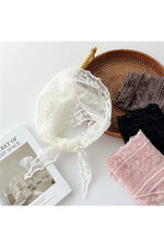 Vintage Black Lace Headscarf cottagecoreclothes