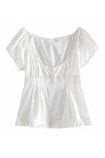 Ruffled Peasant Blouse cottagecoreclothes
