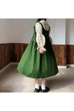 Green Straps Sundress cottagecoreclothes