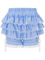 Gothic Plaid Ruffle Bloomers