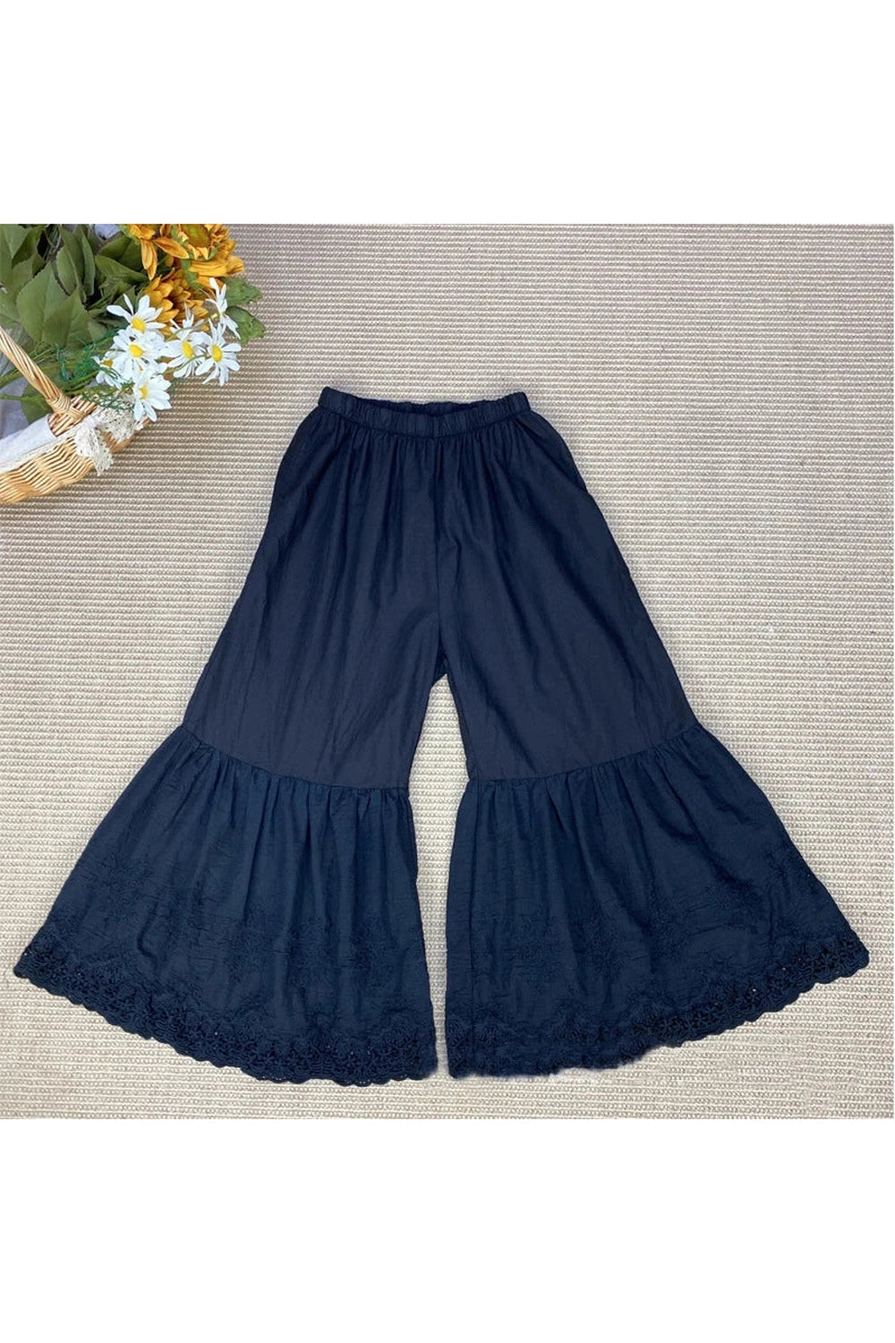 Ankle-length Cut Pants cottagecoreclothes