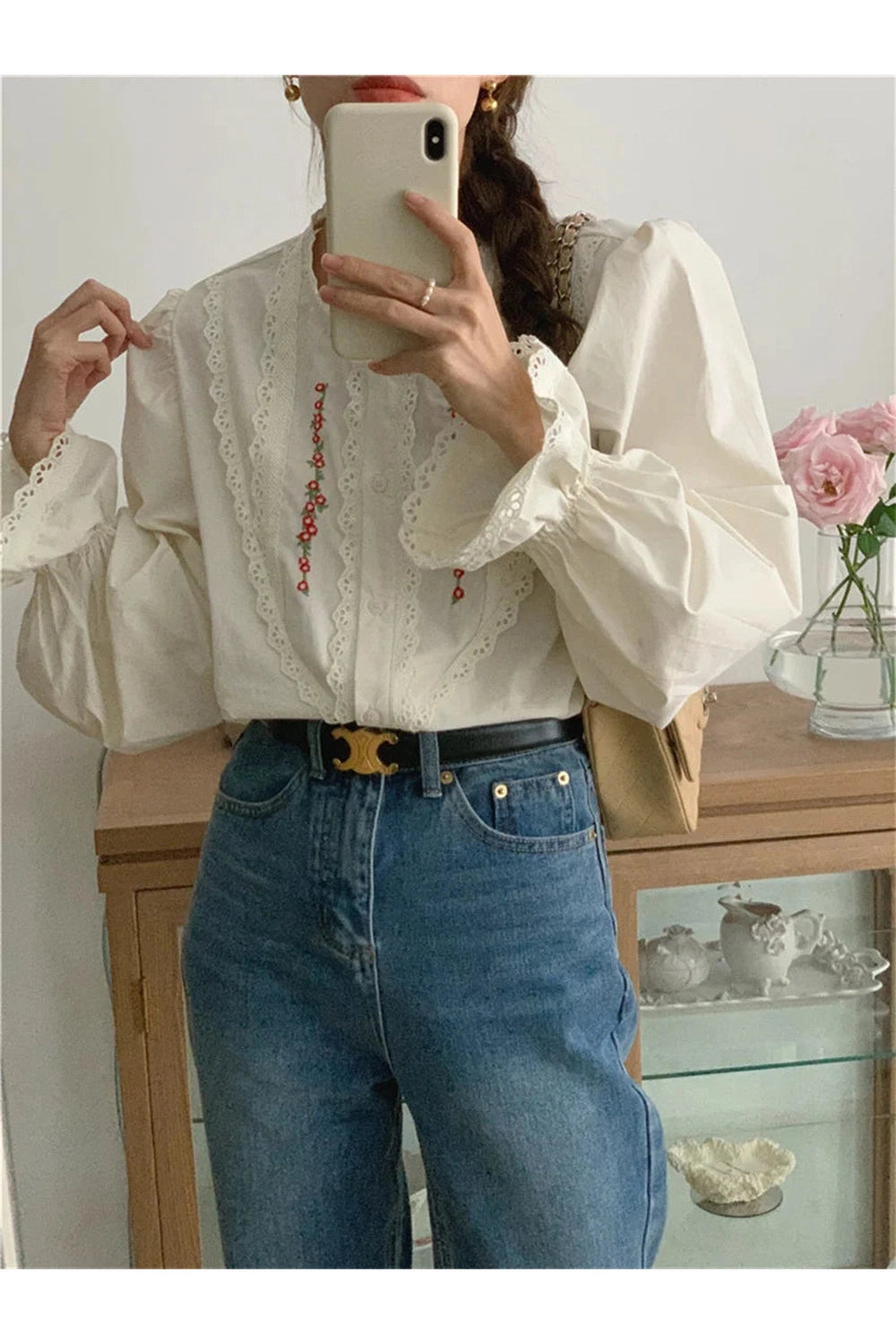 Bohemian Rhapsody Embroidered Blouse cottagecoreclothes