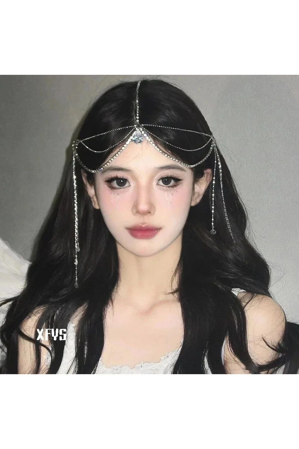 Rhinestone Head Tiara cottagecoreclothes