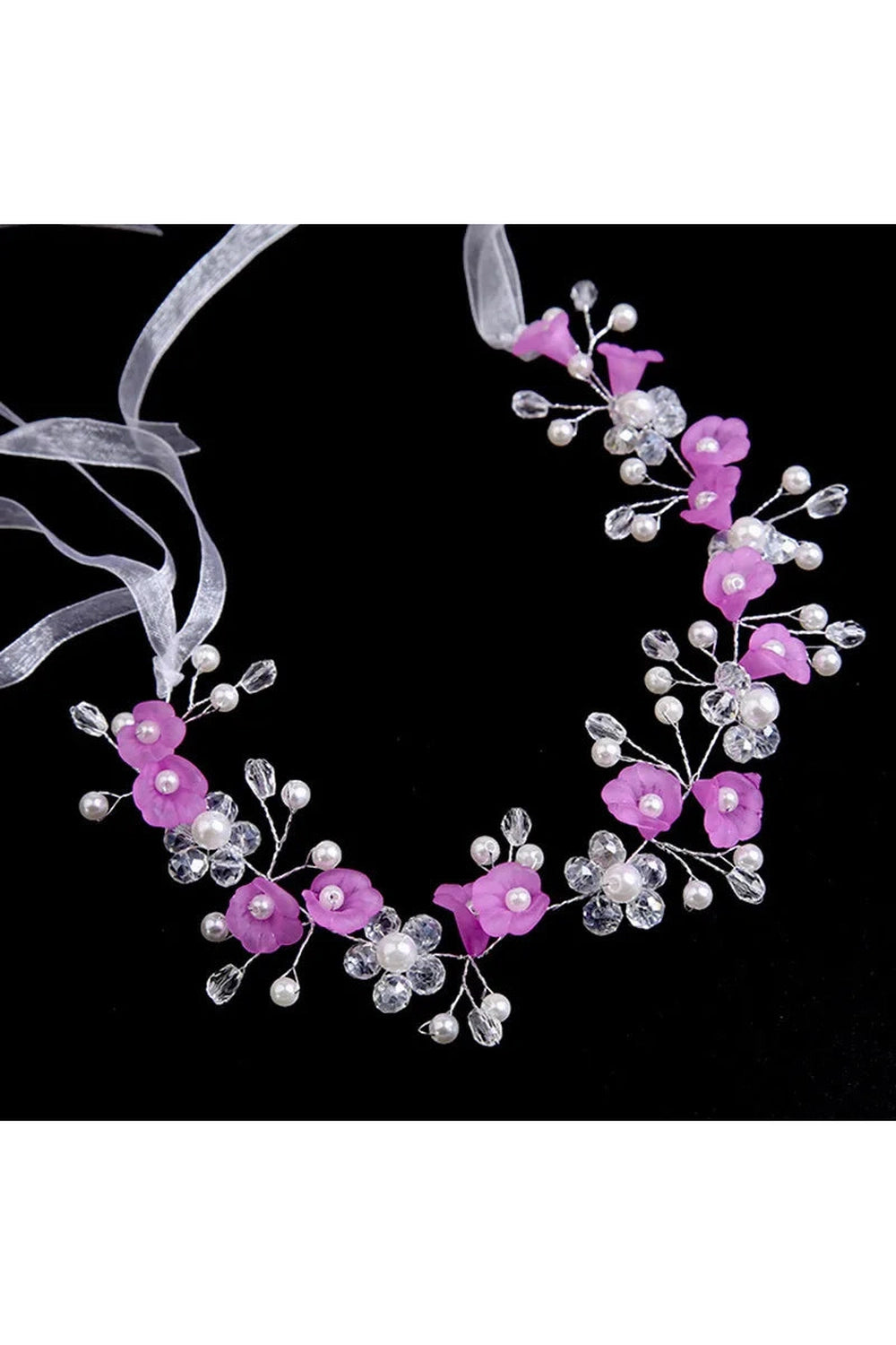 Elegant Bridal Pearl Headband cottagecoreclothes