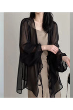 Solid Color Thin Style Fall Cardigan cottagecoreclothes