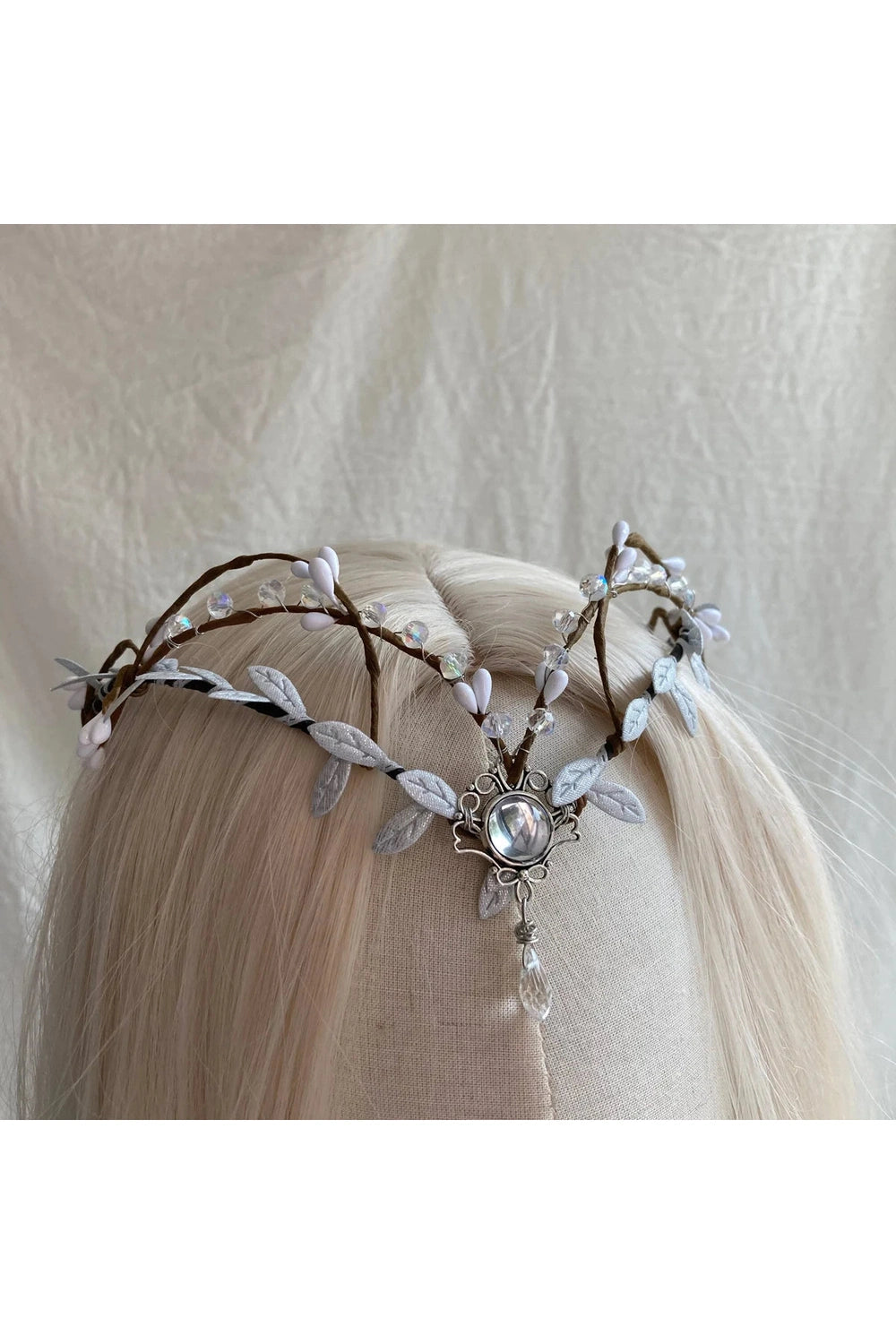Enchanted Forest Crystal Crown cottagecoreclothes