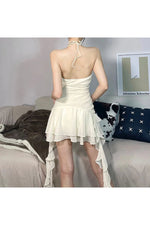 French Ruffle A-Line Dress cottagecoreclothes