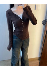 Dark Cottagecore Chocolate Fall Sweater cottagecoreclothes