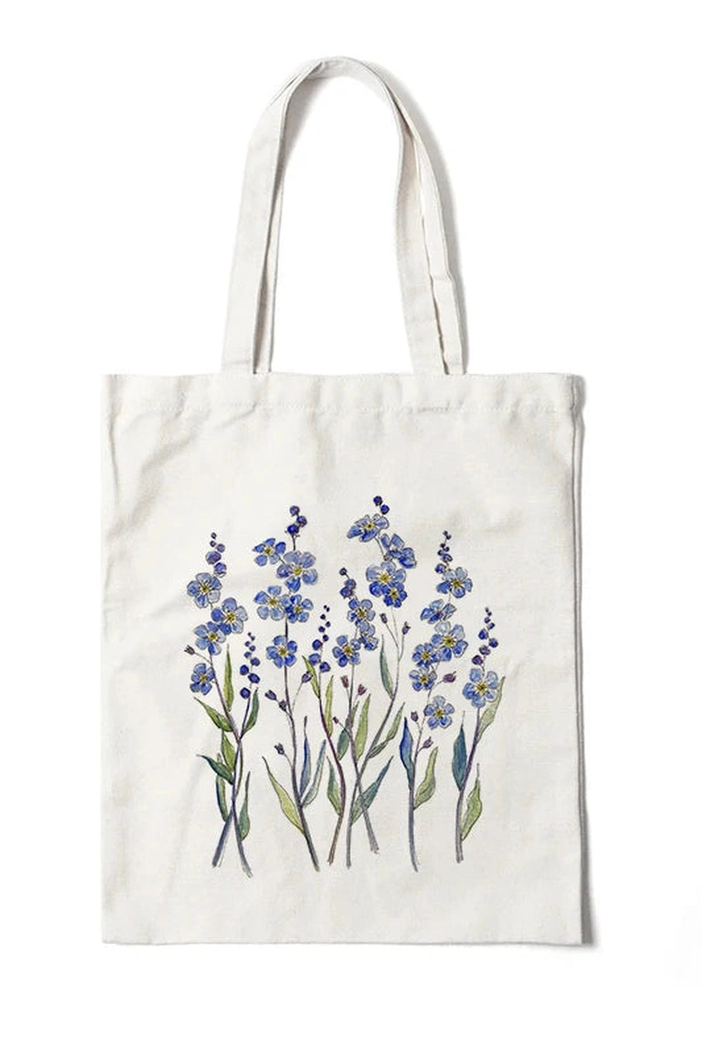 Floral Canvas Tote Bag cottagecoreclothes
