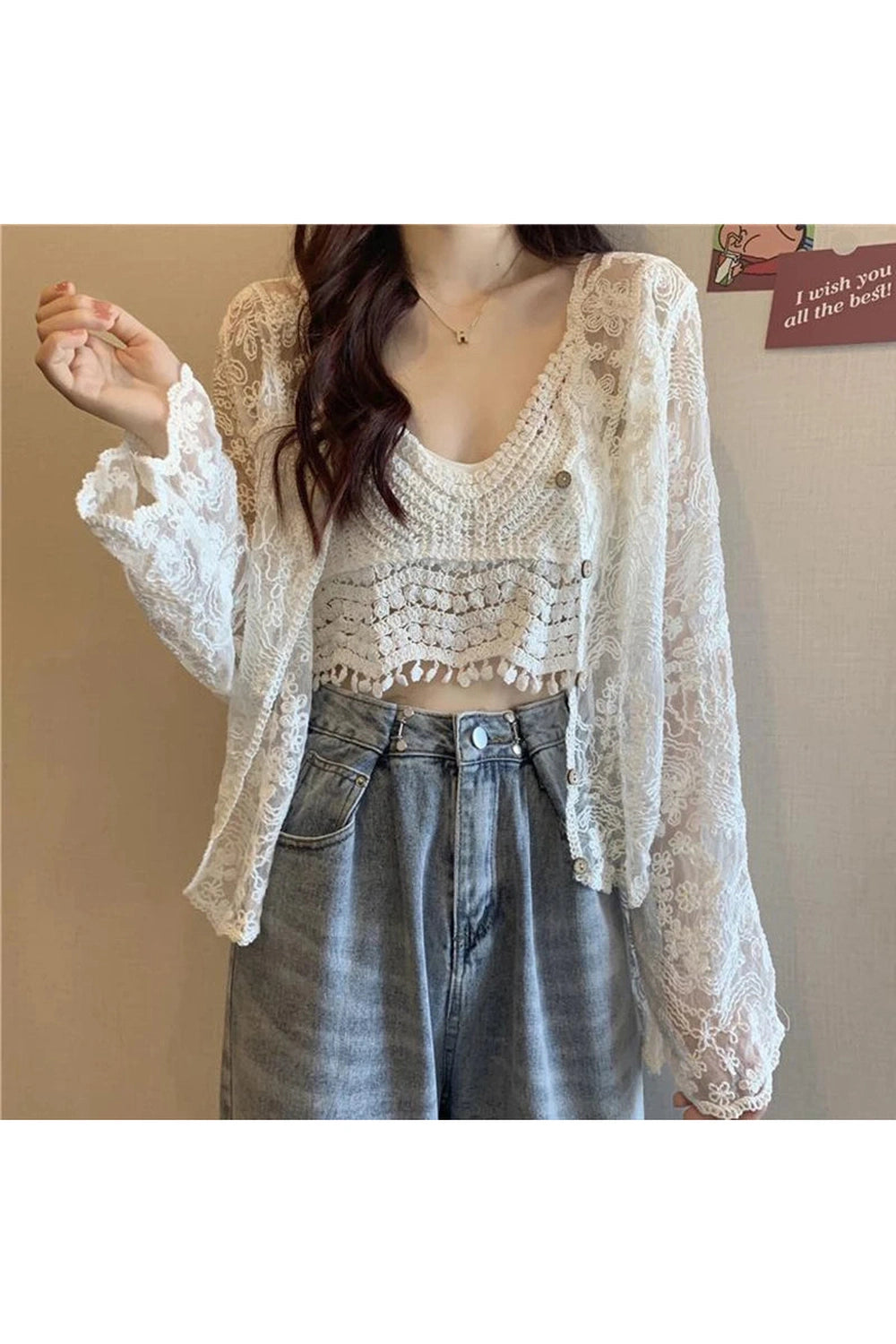 Sun-Proof Casual Fall Cardigan cottagecoreclothes