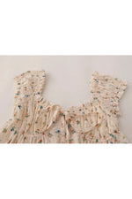 Sweet Print V-neck Shirt cottagecoreclothes