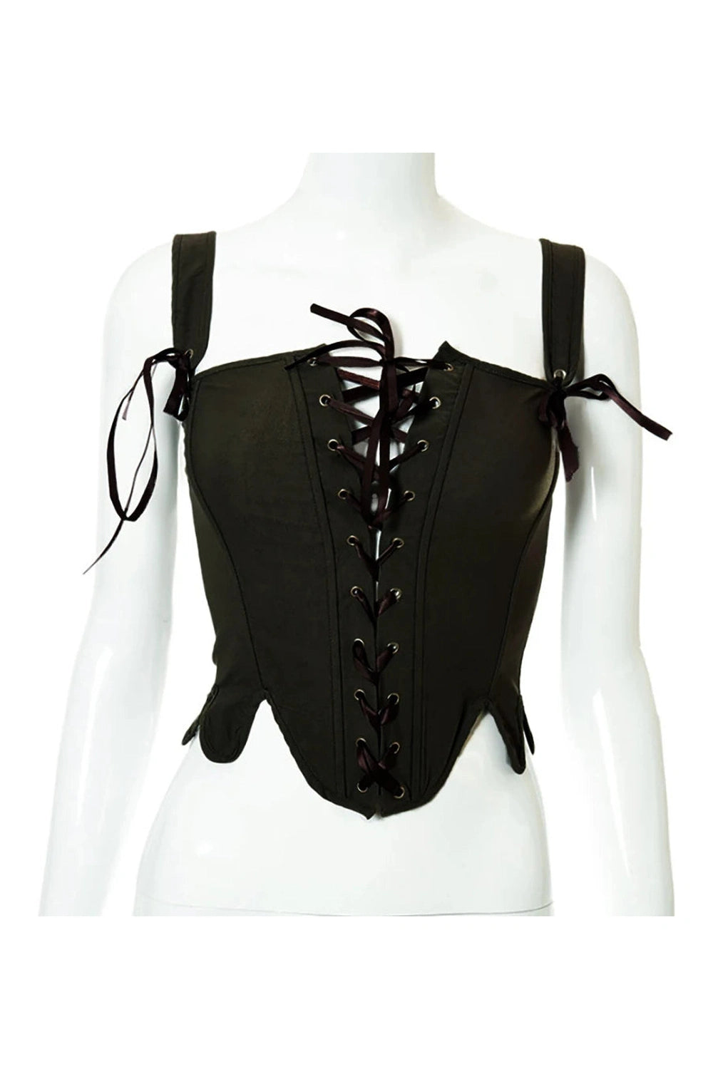 Renaissance Lace-up Corset Top cottagecoreclothes