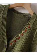 Enchanted Forest Knit Vest cottagecoreclothes
