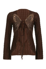 Fairy Grunge Butterfly Fall Cardigan cottagecoreclothes