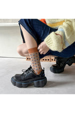 Retro Long Cotton Socks cottagecoreclothes