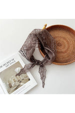 Vintage Black Lace Headscarf cottagecoreclothes