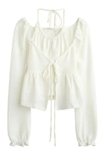 Sage Serenade Puff Sleeve Top cottagecoreclothes