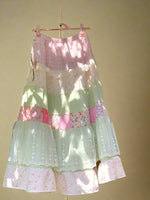 Mori Girl Pastel Tiered Skirt cottagecoreclothes