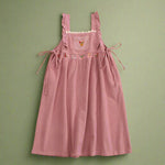 Mori Girl Sleeveless Embroidered Apron Dress cottagecoreclothes