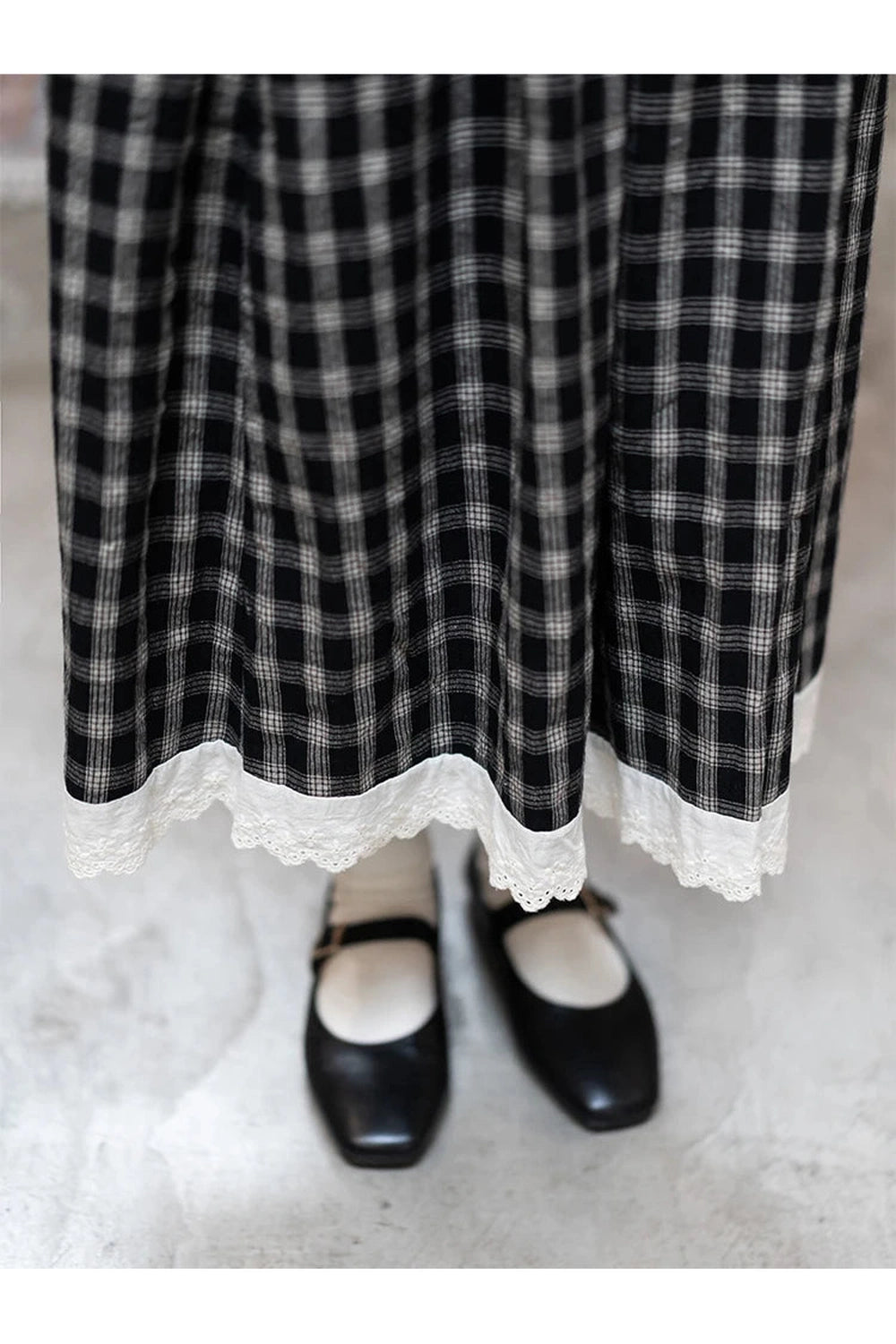 Lace High Waist Midi Skirt cottagecoreclothes