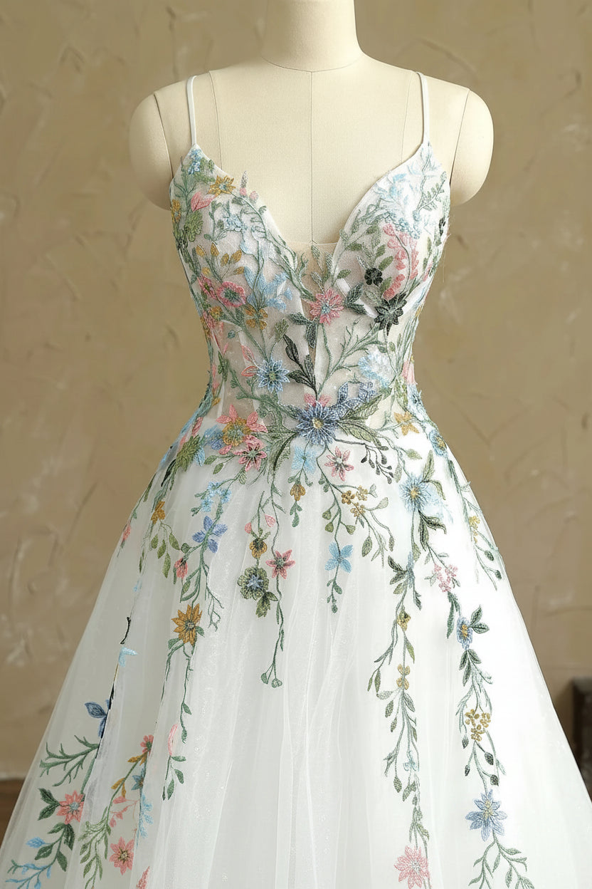 Fairycore Tulle Ball Gown Dress