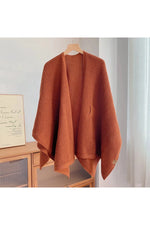 Knitted Small Shawl Poncho cottagecoreclothes