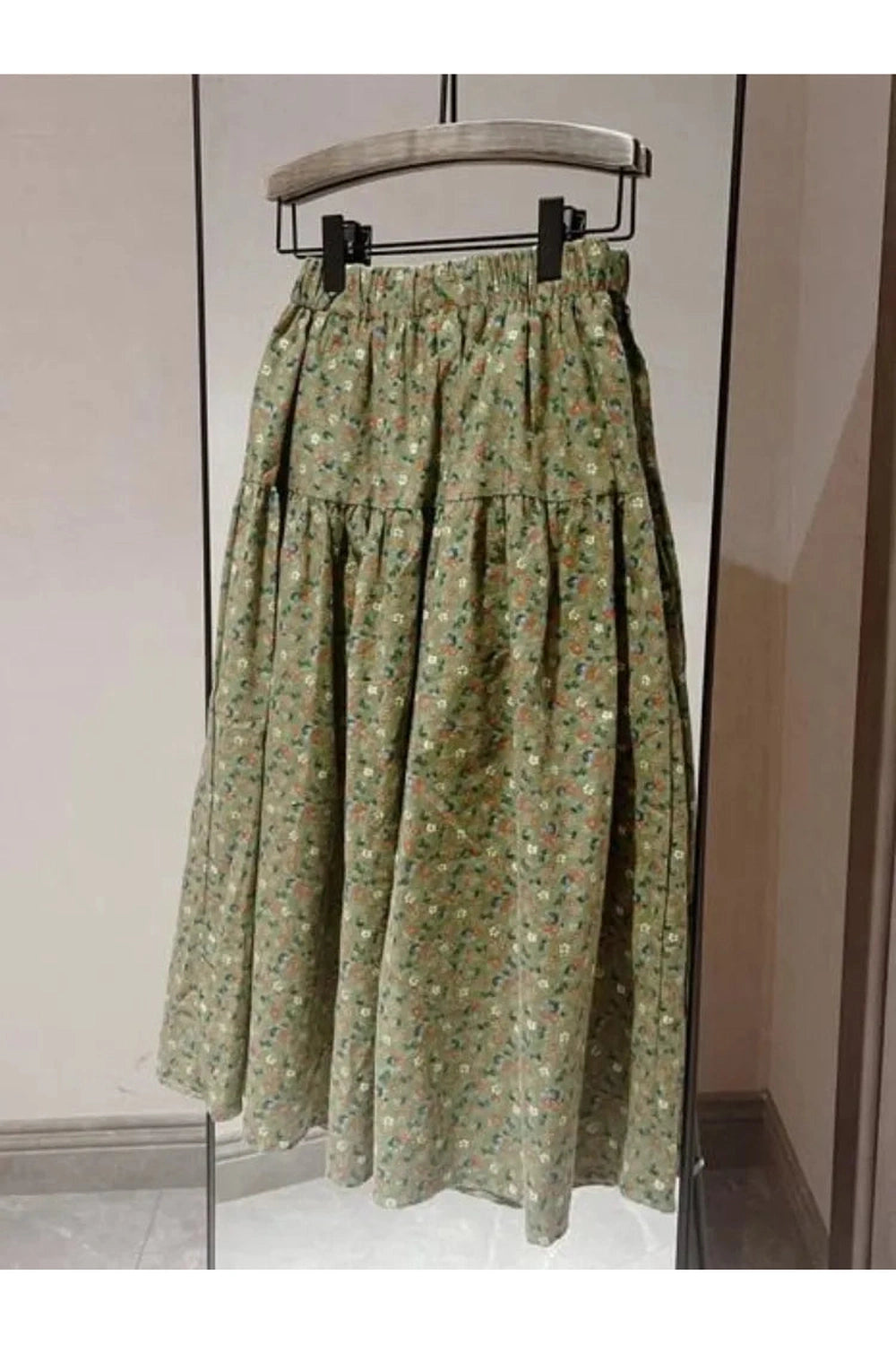 Meadow Whimsy Midi Skirt cottagecoreclothes