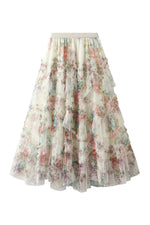 Floral Long Skirts cottagecoreclothes
