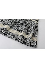 Floral Lace Vest Crop Top cottagecoreclothes