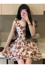 Rosette Romance Sundress cottagecoreclothes