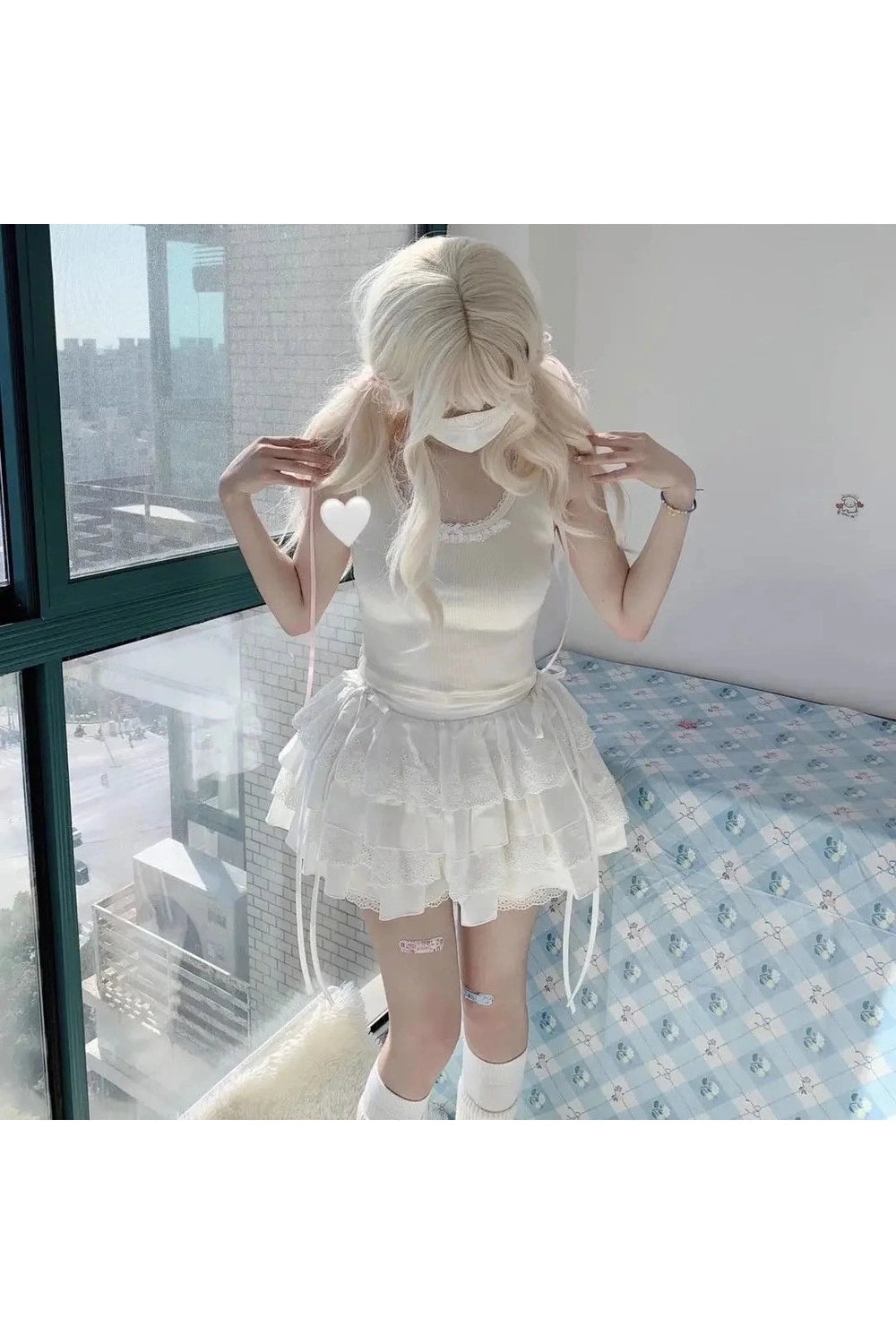 Fairycore Layered Ruffle Skirt cottagecoreclothes